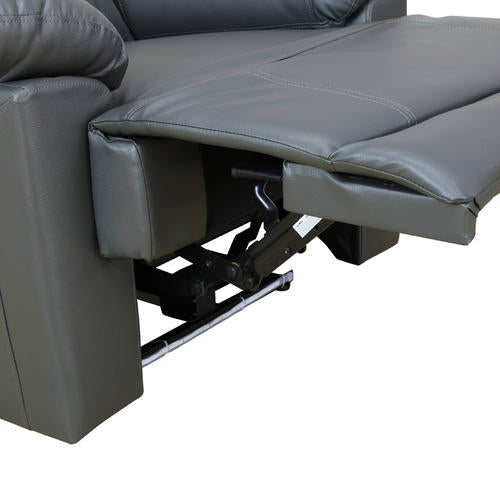 Gray Power Reclining Couch 3-Pc Set — Sofa • Loveseat • Chair